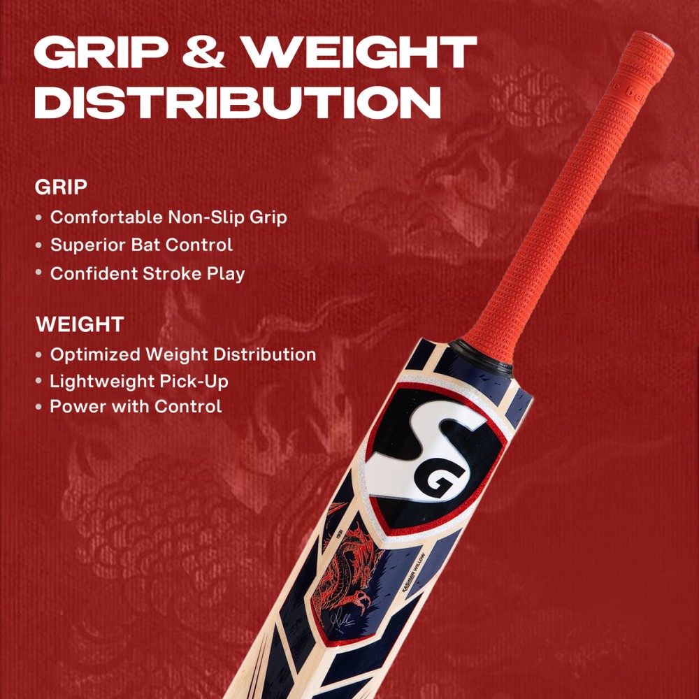 SG KLR Skipper Kashmir Willow Cricket Bat, SH SG KLR Skipper Kashmir Willow Cricket Bat, SH