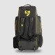 SG V12 Player Duffle Wheelie Cricket Kit Bag, L, Black
