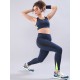 SG Women's Leggings, S, Navy/fluro/black