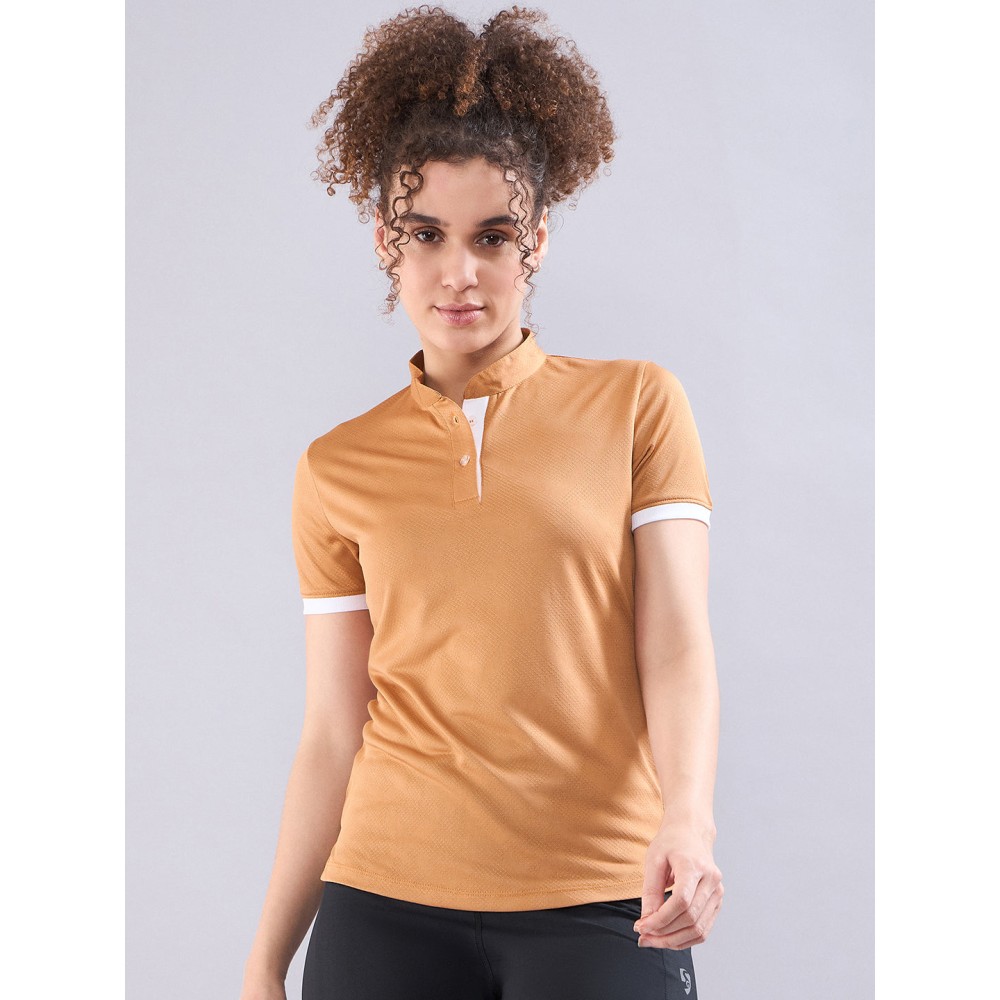 SG Women's Polo T-Shirt, S, Almond
