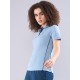 SG Women's Polo T-Shirt Sky, S, Sky