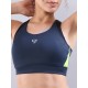 SG Women's Sports Bra, S, Navy/fluro/black SG Women's Sports Bra, S, Navy/fluro/black