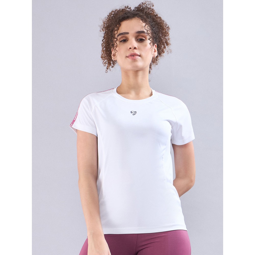 SG Women's T-shirt (H1WT8071), S, White