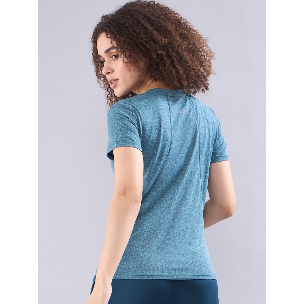 SG Women's T-shirt, S, Teal Melange