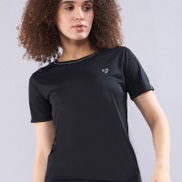 SG Women's T-Shirt (H1WT8075), S, Black