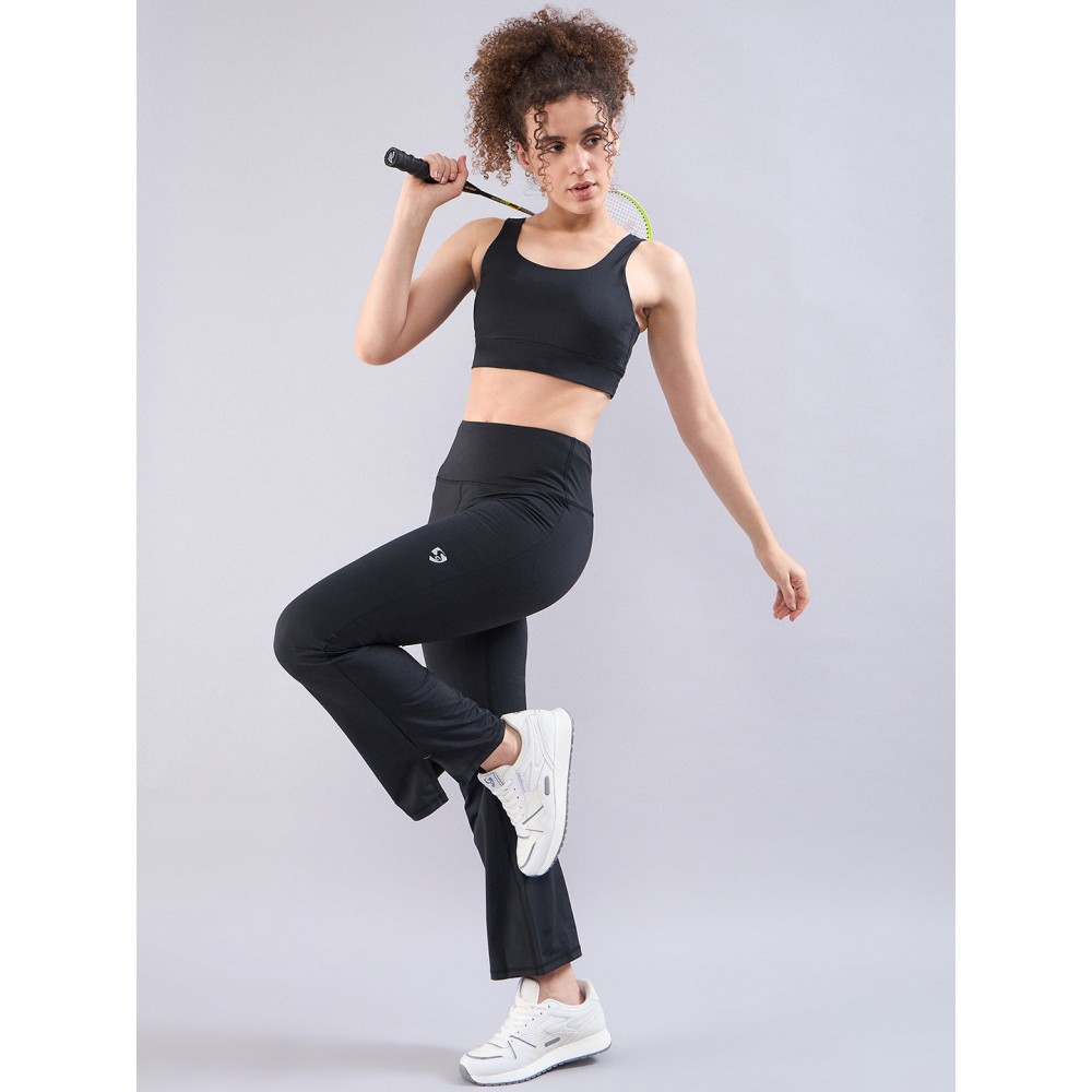 SG Women's Track Pant, S, Black SG Women's Track Pant, S, Black