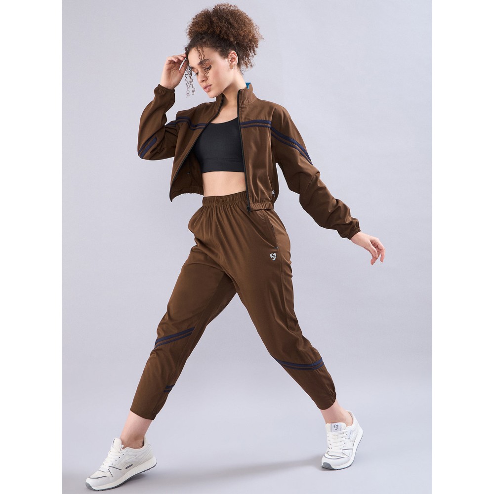 SG Women's Tracksuit, S, Coffee SG Women's Tracksuit, S, Coffee