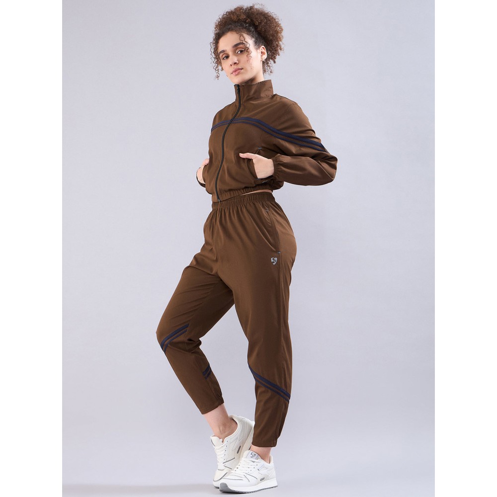 SG Women's Tracksuit, S, Coffee SG Women's Tracksuit, S, Coffee