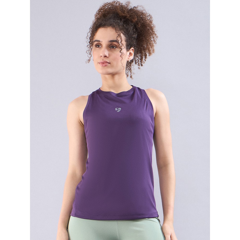 SG Women's T-Vest, S, Purple SG Women's T-Vest, S, Purple