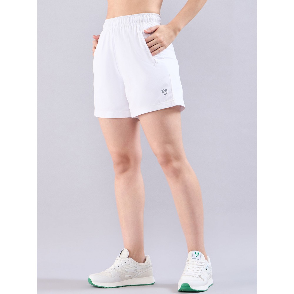 SG Women's Shorts, S, White SG Women's Shorts, S, White