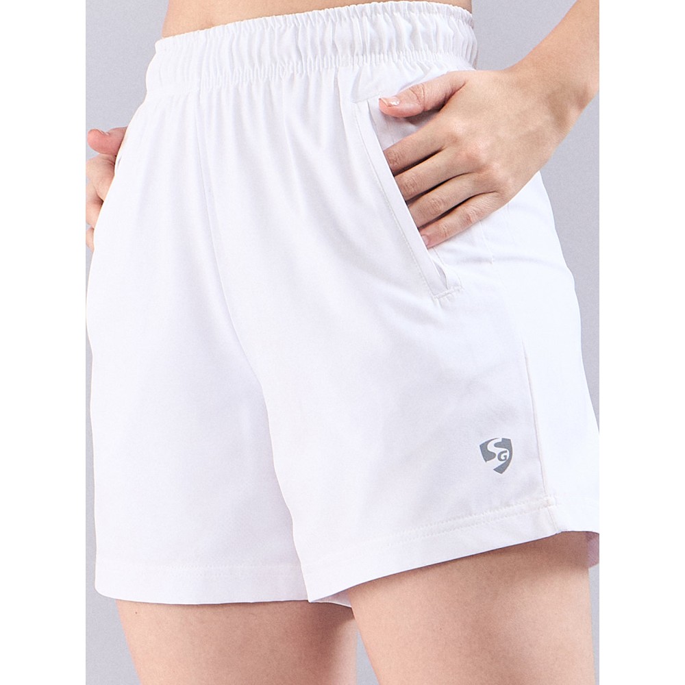 SG Women's Shorts, S, White SG Women's Shorts, S, White