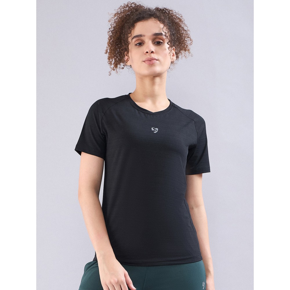 SG Women's T-shirt (H2WT8080), S, Black