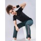 SG Women's T-shirt (H2WT8080), S, Black
