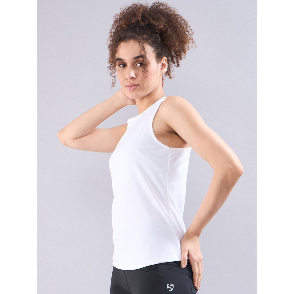 SG Women's T-Vest, S, White SG Women's T-Vest, S, White