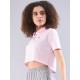SG Women's Polo T-Shirt Powder Pink, S, Powder Pink