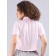 SG Women's Polo T-Shirt Powder Pink, S, Powder Pink
