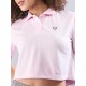 SG Women's Polo T-Shirt Powder Pink, S, Powder Pink