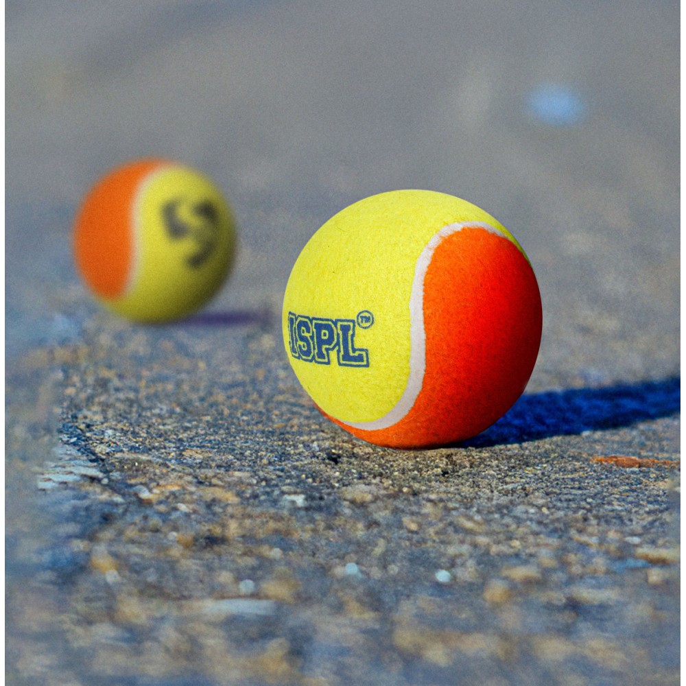 SG X ISPL Tennis Cricket Ball