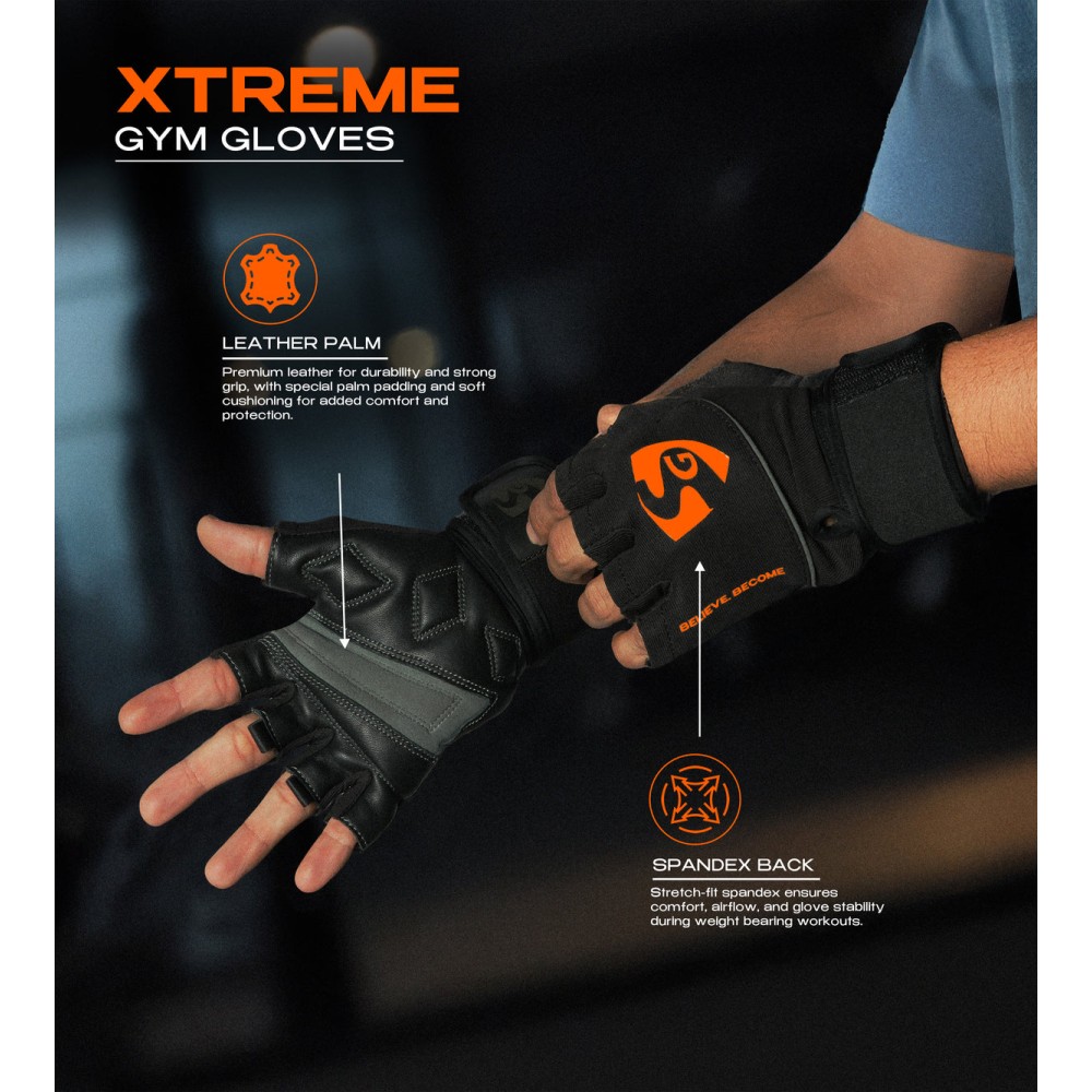 SG Xtreme Gym Gloves, M SG Xtreme Gym Gloves, M