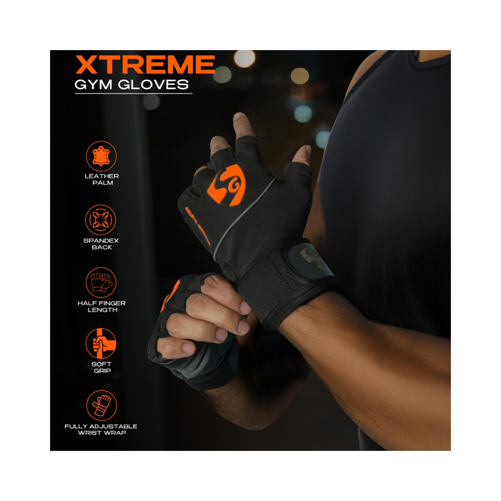 SG Xtreme Gym Gloves, M SG Xtreme Gym Gloves, M