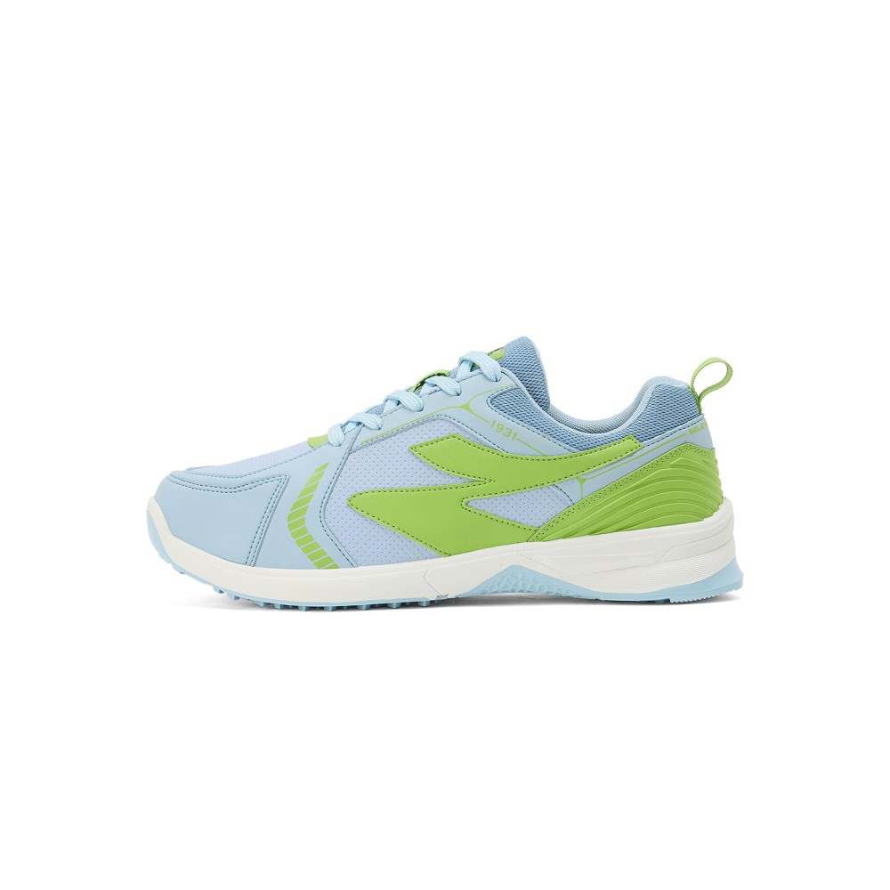 SG YORKER PRO Shoes BLUE/LIME GREEN, Blue/lime Green, 6