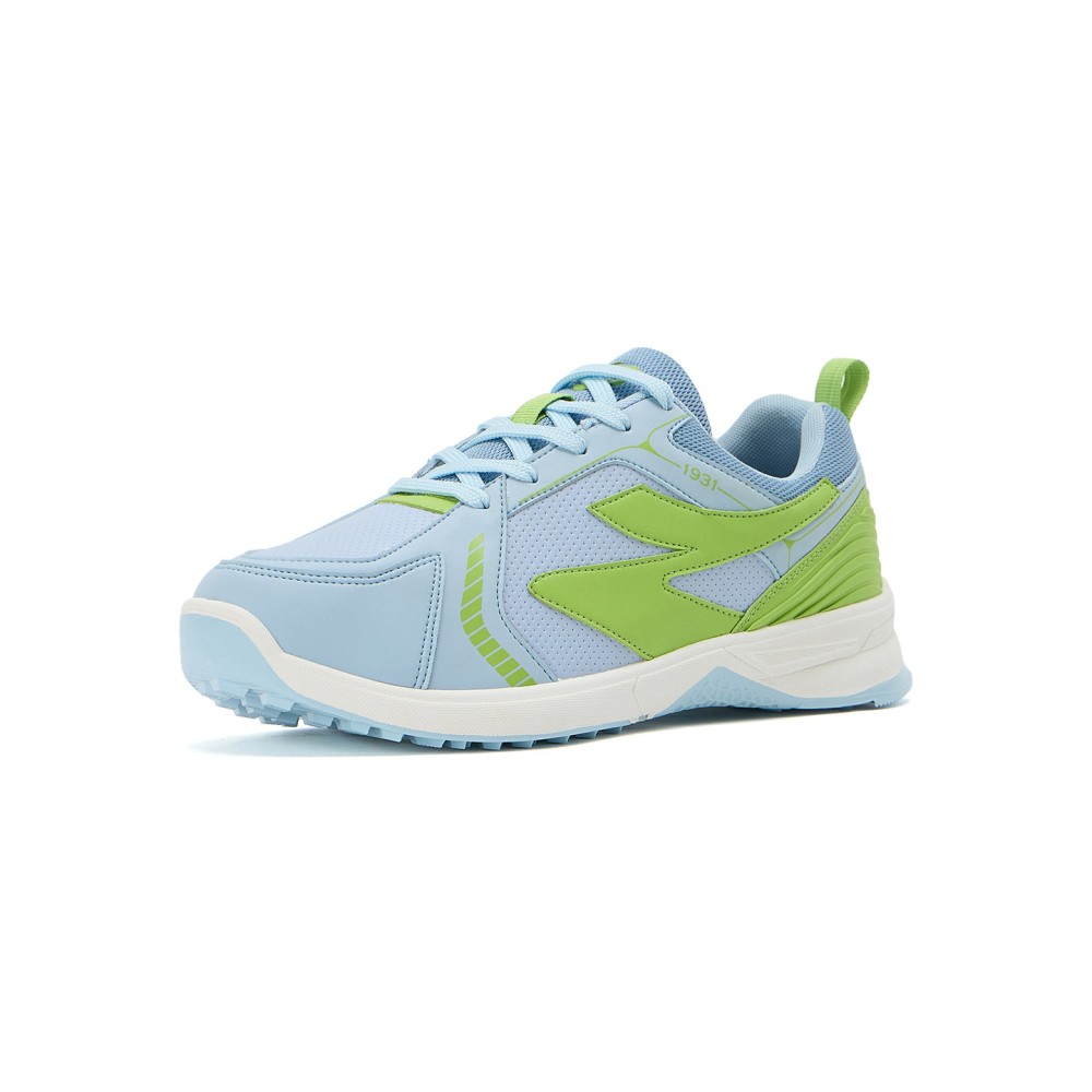 SG YORKER PRO Shoes BLUE/LIME GREEN, Blue/lime Green, 6