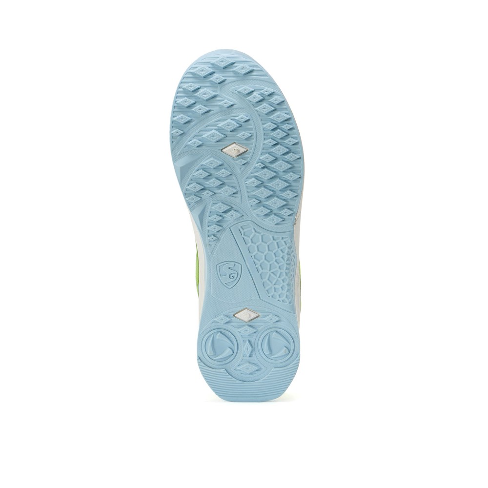 SG YORKER PRO Shoes BLUE/LIME GREEN, Blue/lime Green, 6
