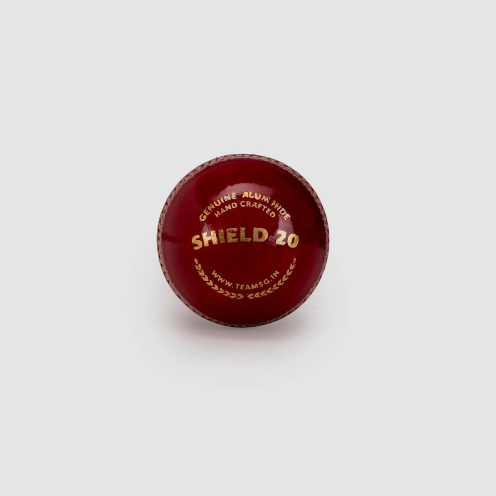 SG Shield 20 Red Cricket Leather Ball SG Shield 20 Red Cricket Leather Ball