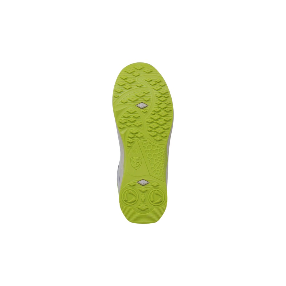 SG YORKER White/Royal Blue/Lime Sports Shoes: Elevate Your Style with Trendy Comfort, Uk-6