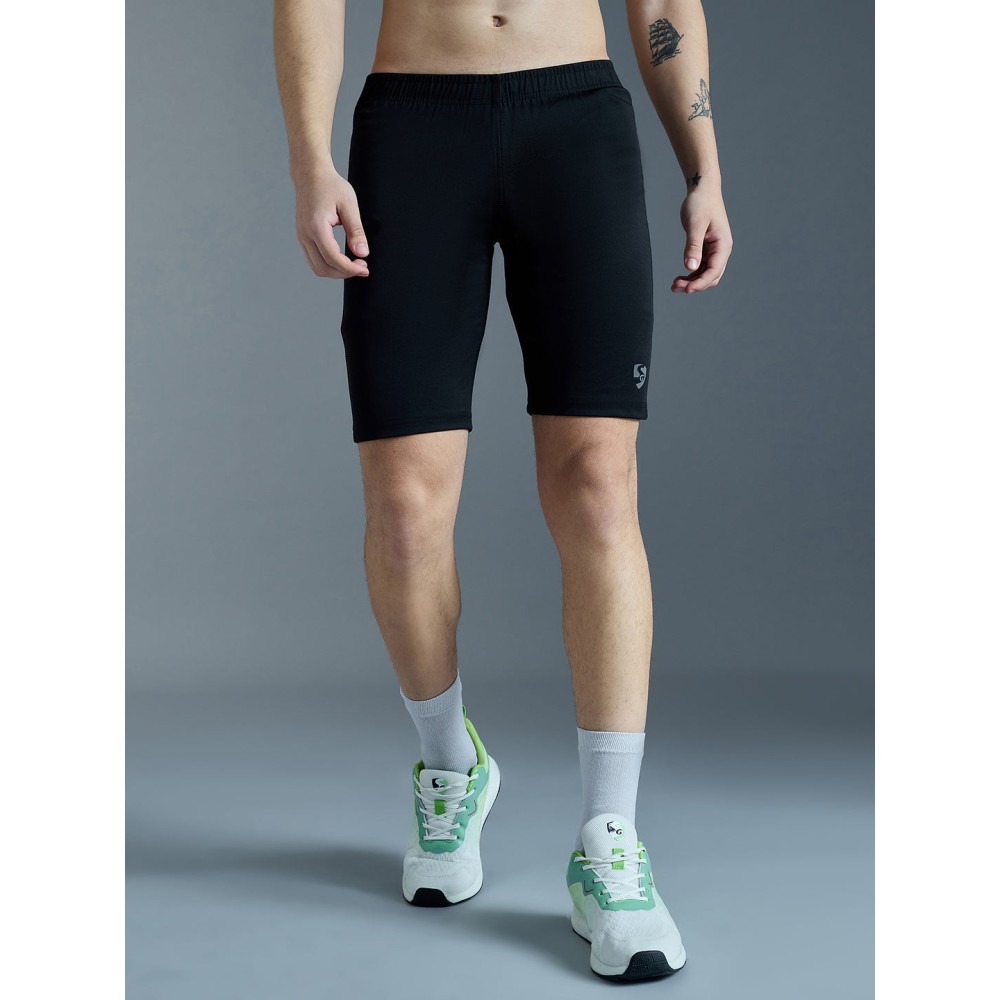 SG Poly Spandex CORMS Shorts For Men And Boys, S, Black SG Poly Spandex CORMS Shorts For Men And Boys, S, Black