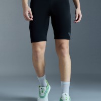 SG Poly Spandex CORMS Shorts For Men And Boys, S, Black
