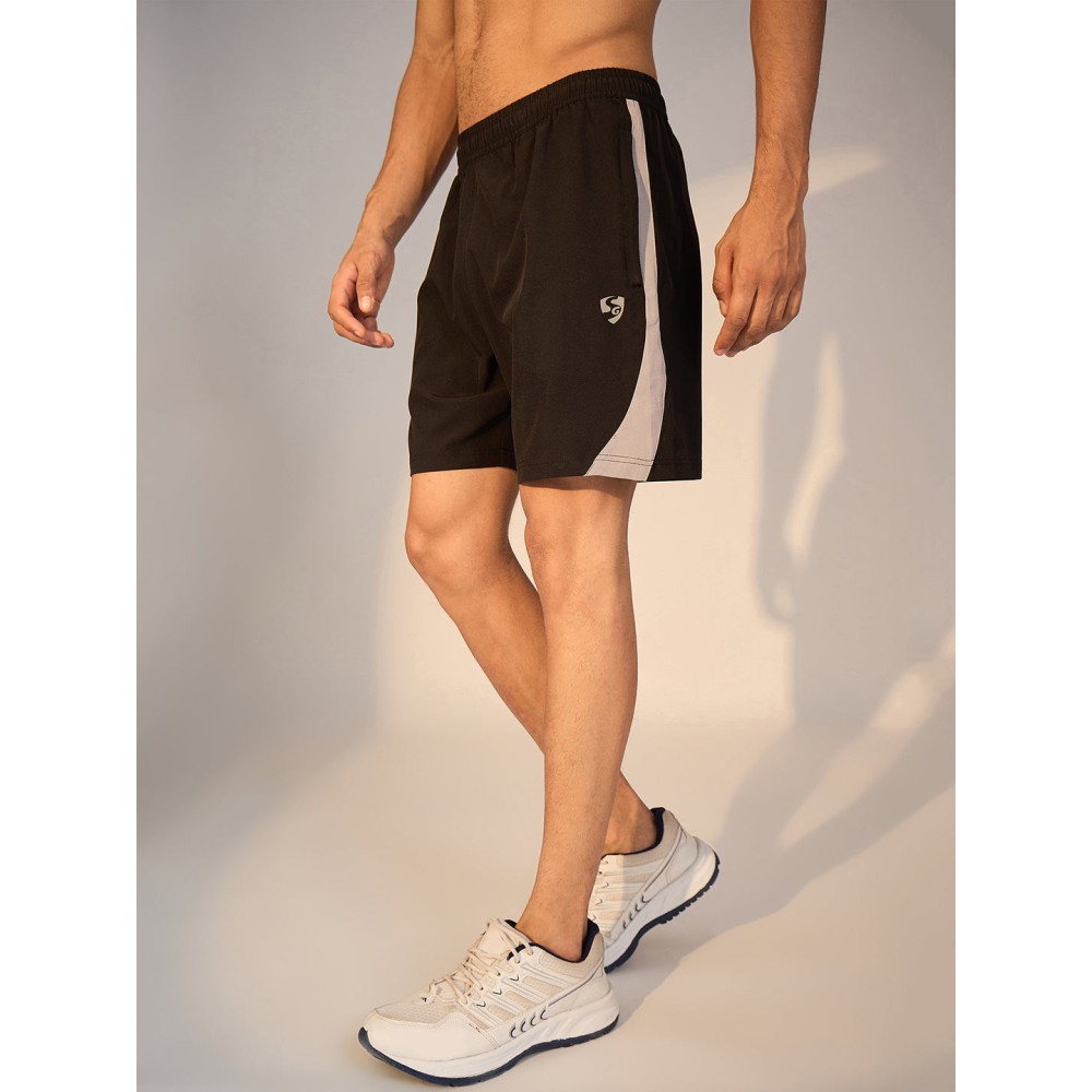 SG SHORTS MEN SG H3MS8217 BLACK/GREY, S, Black/Grey