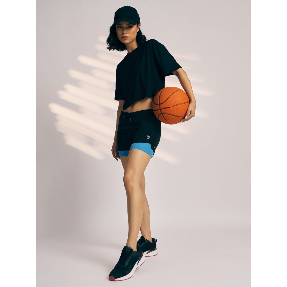 SG SHORTS WOMEN SG H3WS8273 BLACK, S, Black SG SHORTS WOMEN SG H3WS8273 BLACK, S, Black
