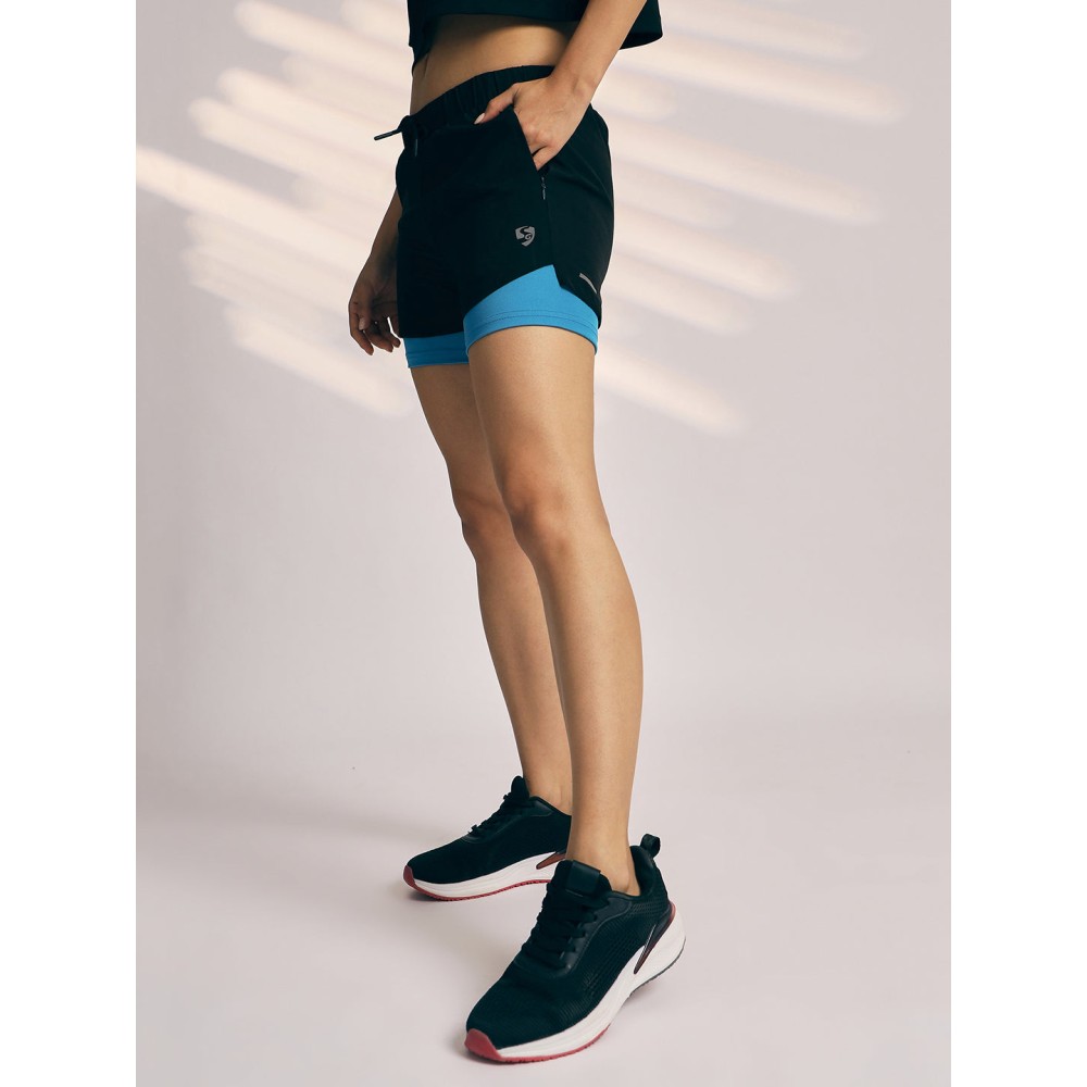 SG SHORTS WOMEN SG H3WS8273 BLACK, S, Black SG SHORTS WOMEN SG H3WS8273 BLACK, S, Black
