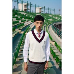 SG Signature Sleeveless Pullover (Maroon)
