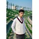 SG Signature Sleeveless Pullover (Maroon), S, White/ Maroon/ Navy