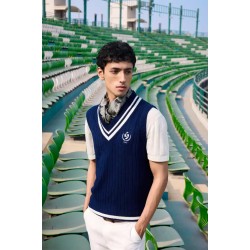 SG Signature Sleeveless Pullover (Navy) SG Signature Sleeveless Pullover (Navy)