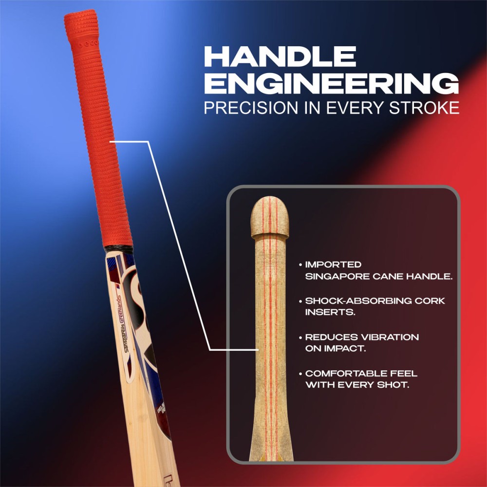 SG Strokewell Classic Kashmir Willow Cricket Bat, 4