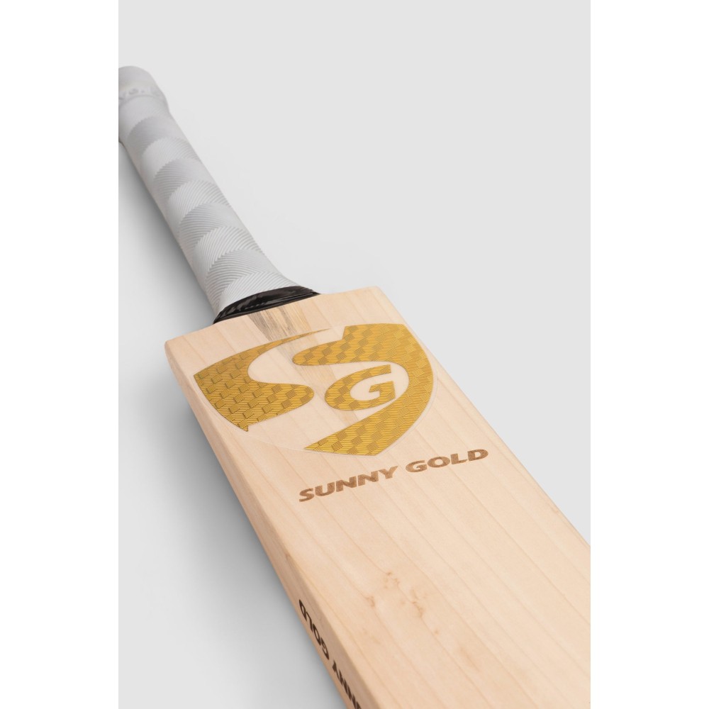 SG Sunny Gold® Finest English Willow grade 2 Cricket Bat (Leather Ball), Full-Size