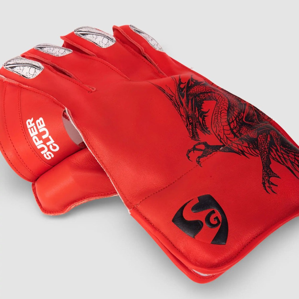 SG Super Club Wicket Keeping Gloves, Junior
