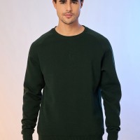 SG SWEAT SHIRT MEN SG H4MSW8245 BOTTLE GREEN, S, Bottle Green