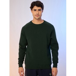 SG SWEAT SHIRT MEN SG H4MSW8245 BOTTLE GREEN