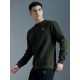 SG PC Fleece COR Sweatshirt For Men And Boys, S, Olive