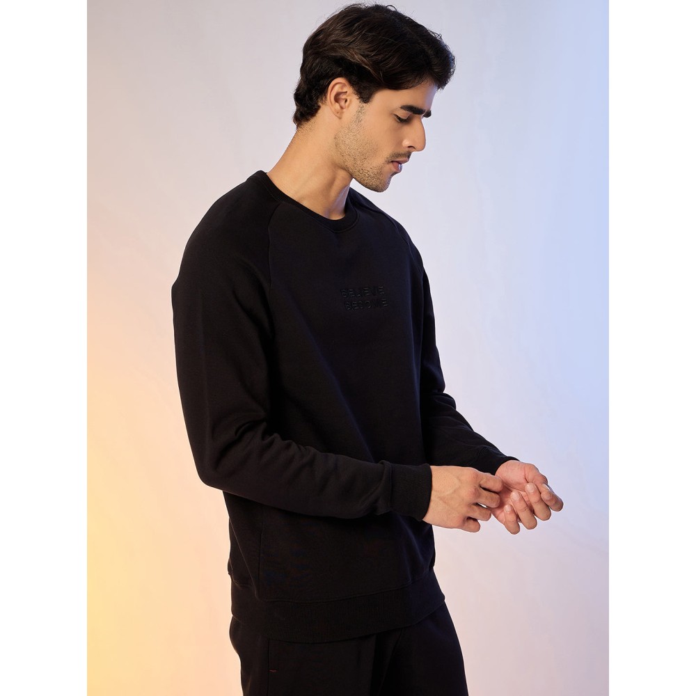 SG SWEATSHIRT MEN SG H4MSW8247 BLACK, S, Black SG SWEATSHIRT MEN SG H4MSW8247 BLACK, S, Black