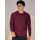 SG SWEATSHIRT MEN SG H4MSW8247 MAROON, S, Maroon