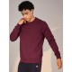 SG SWEATSHIRT MEN SG H4MSW8247 MAROON, S, Maroon