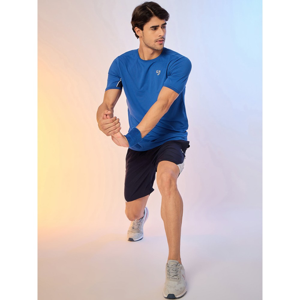 SG T-SHIRT MEN SG H3MT8204 COBALT BLUE, S, Cobalt Blue