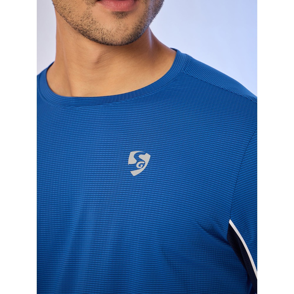 SG T-SHIRT MEN SG H3MT8204 COBALT BLUE, S, Cobalt Blue