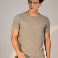 SG T-SHIRT MEN SG H3MT8207 GREY, S, Grey
