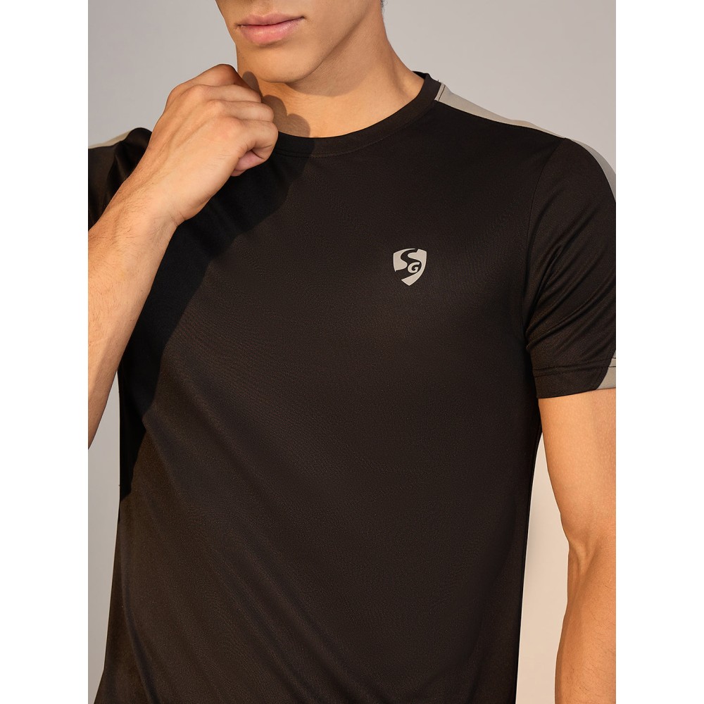 SG T-SHIRT MEN SG H3MT8208 BLACK, S, Black SG T-SHIRT MEN SG H3MT8208 BLACK, S, Black